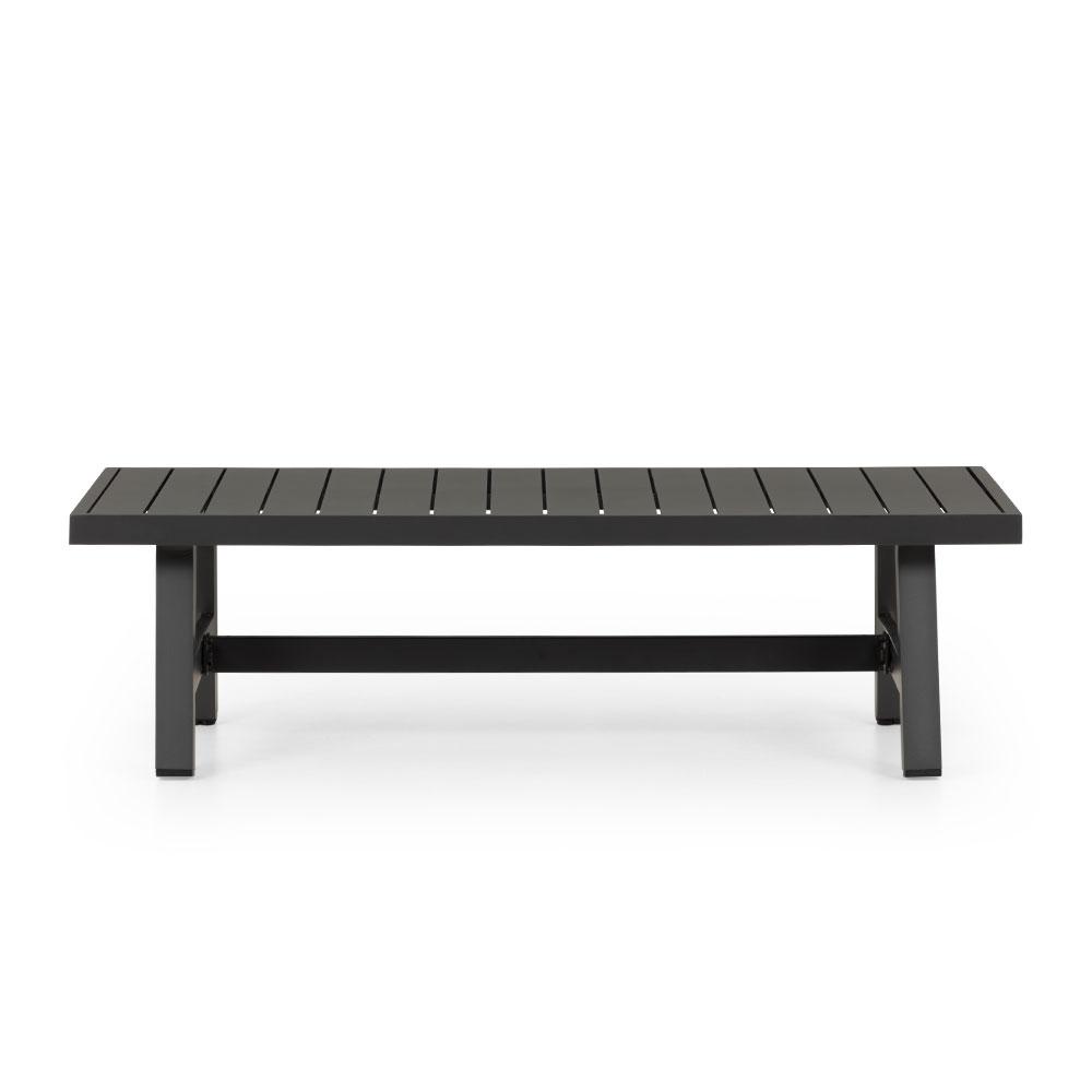 Pacific II Outdoor Coffee Table - W120, Black