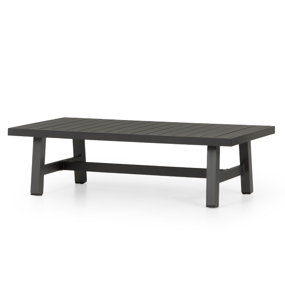 Pacific II Outdoor Coffee Table - W120, Black