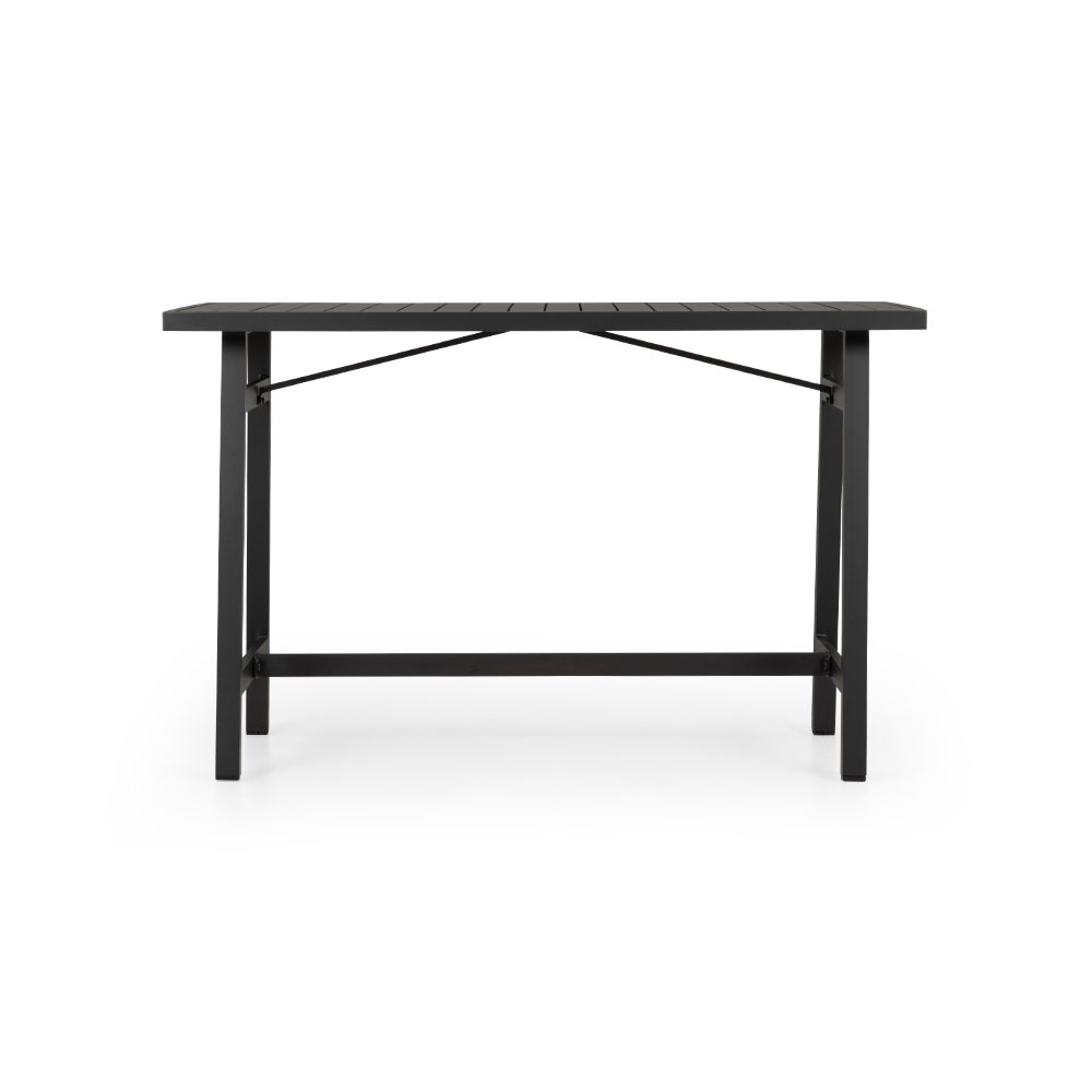 Pacific II Outdoor Bar Table - W150, Black