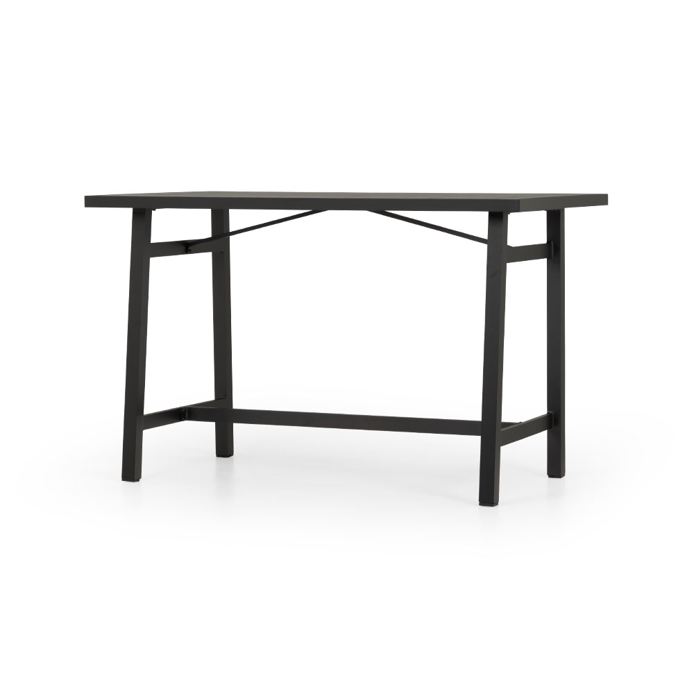 Pacific II Outdoor Bar Table - W150, Black