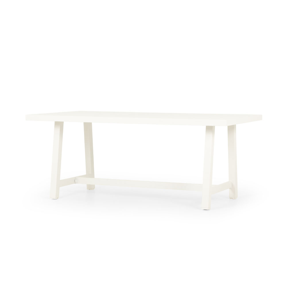 Pacific II Outdoor Dining Table - W182, White