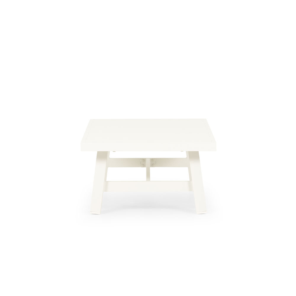 Pacific II Outdoor Coffee Table - W120, White