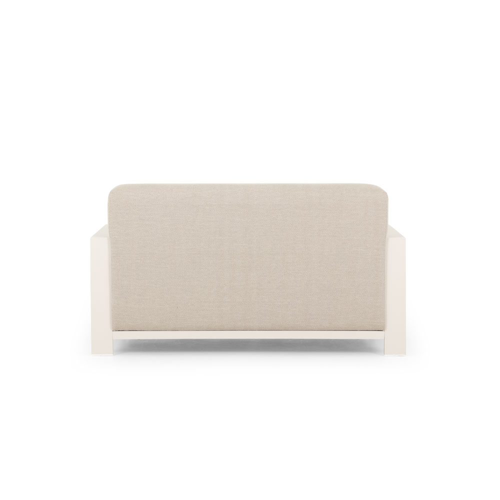 Cyprus Outdoor 2 Seater, White