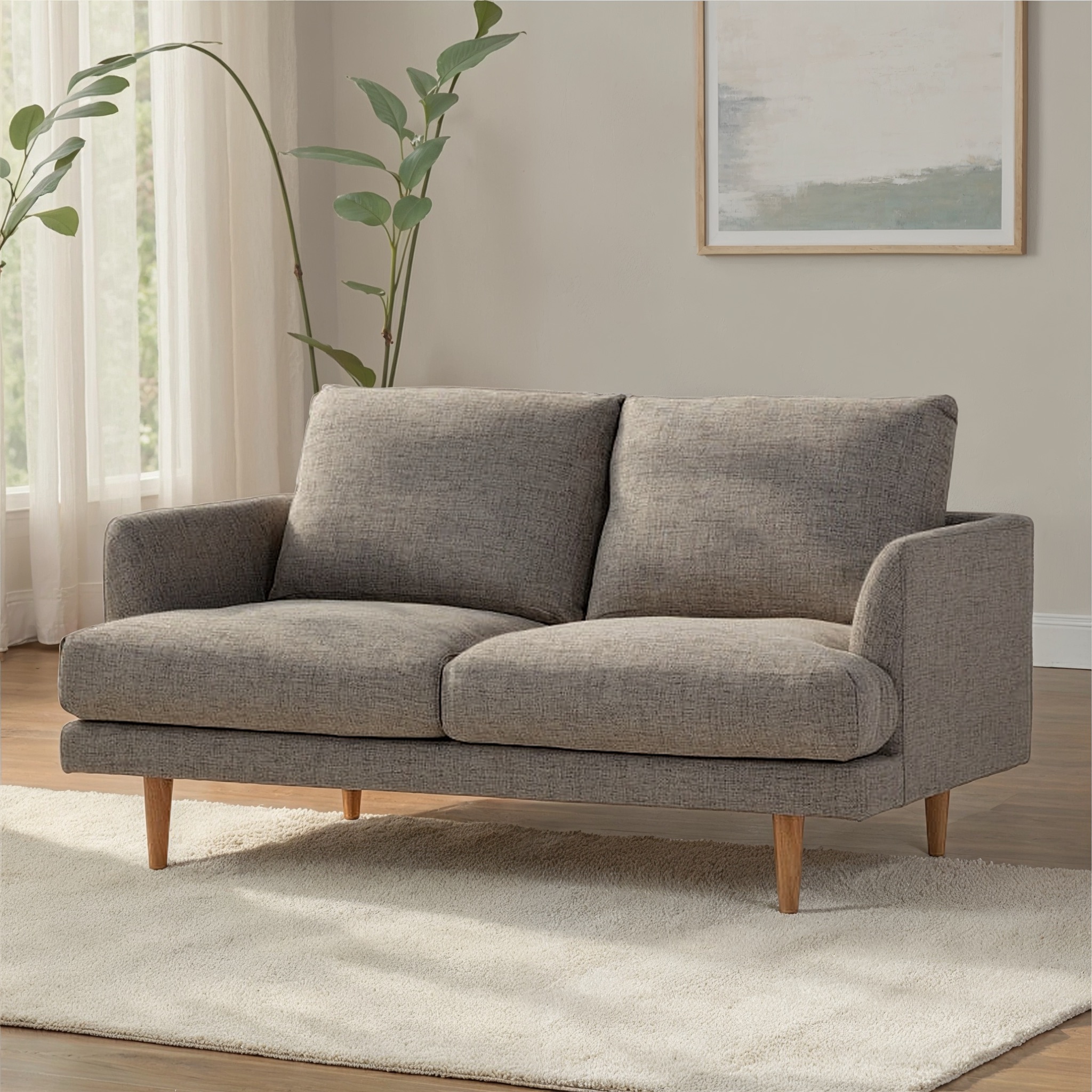 Bianca 2 Seater Sofa, Grey