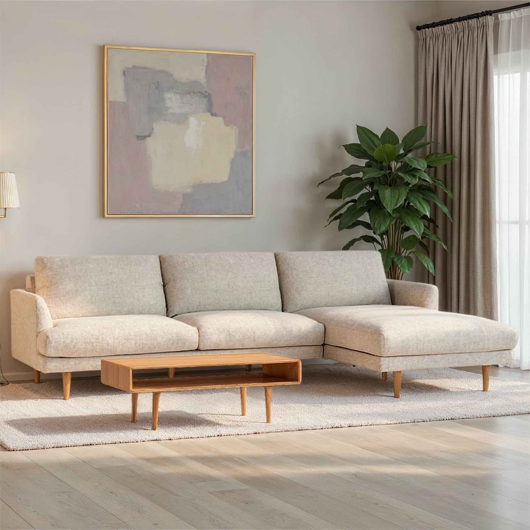 Bianca Chaise Sofa, Sand