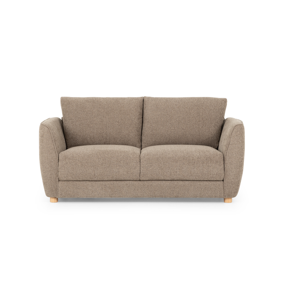 Katrina 2 Seater Sofa, Light Brown