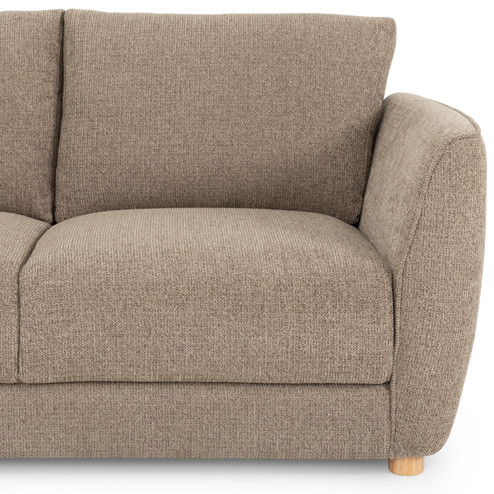 Katrina 2 Seater Sofa, Light Brown