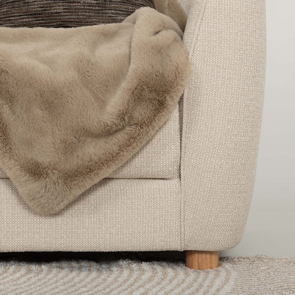 Katrina 3 Seater Sofa, Cream