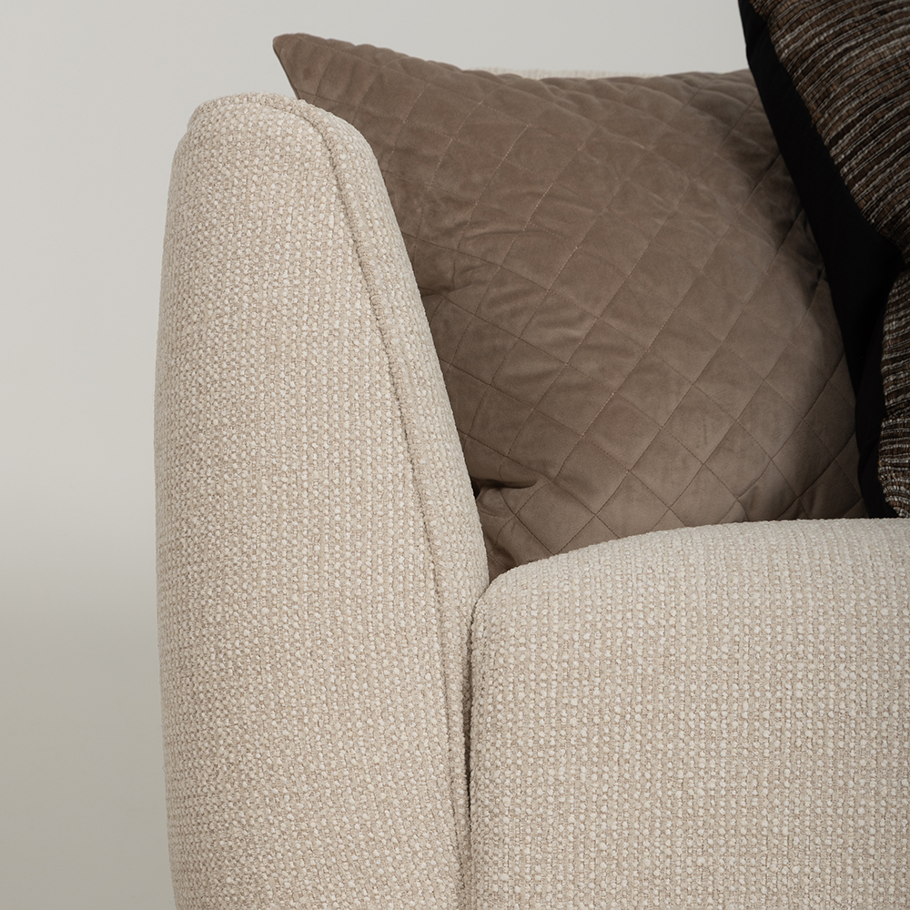 Katrina 3 Seater Sofa, Cream