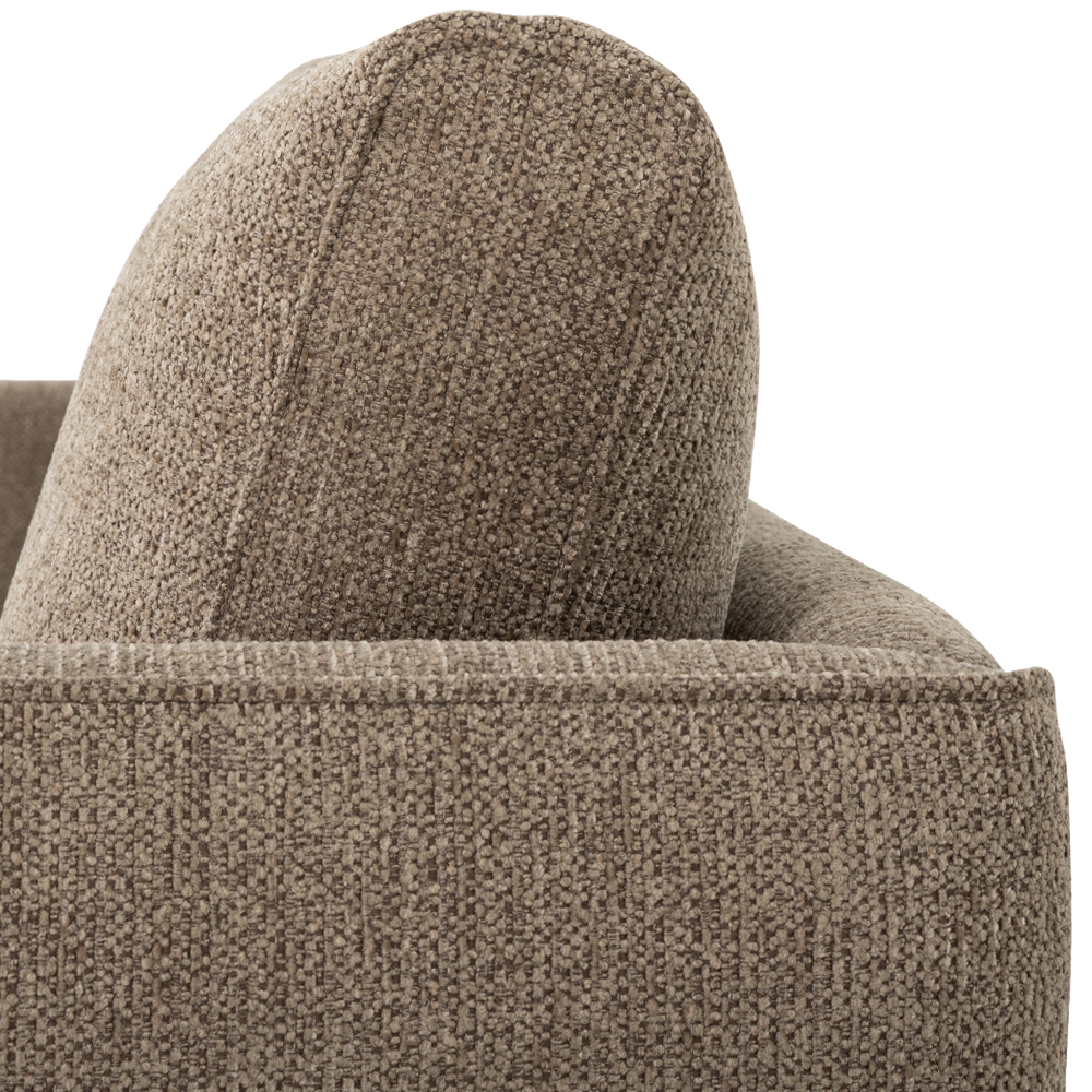 Katrina 3 Seater Sofa, Light Brown