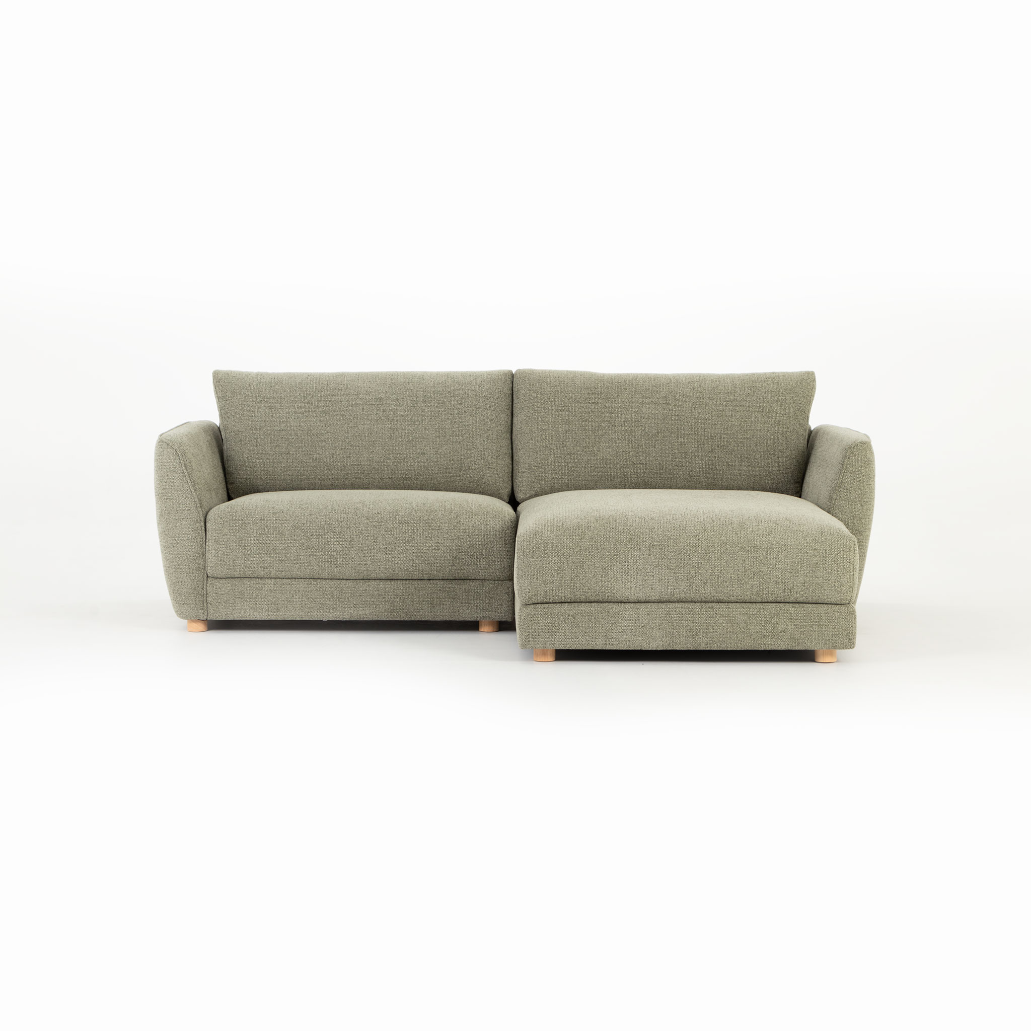 Katrina Chaise Sofa, Green