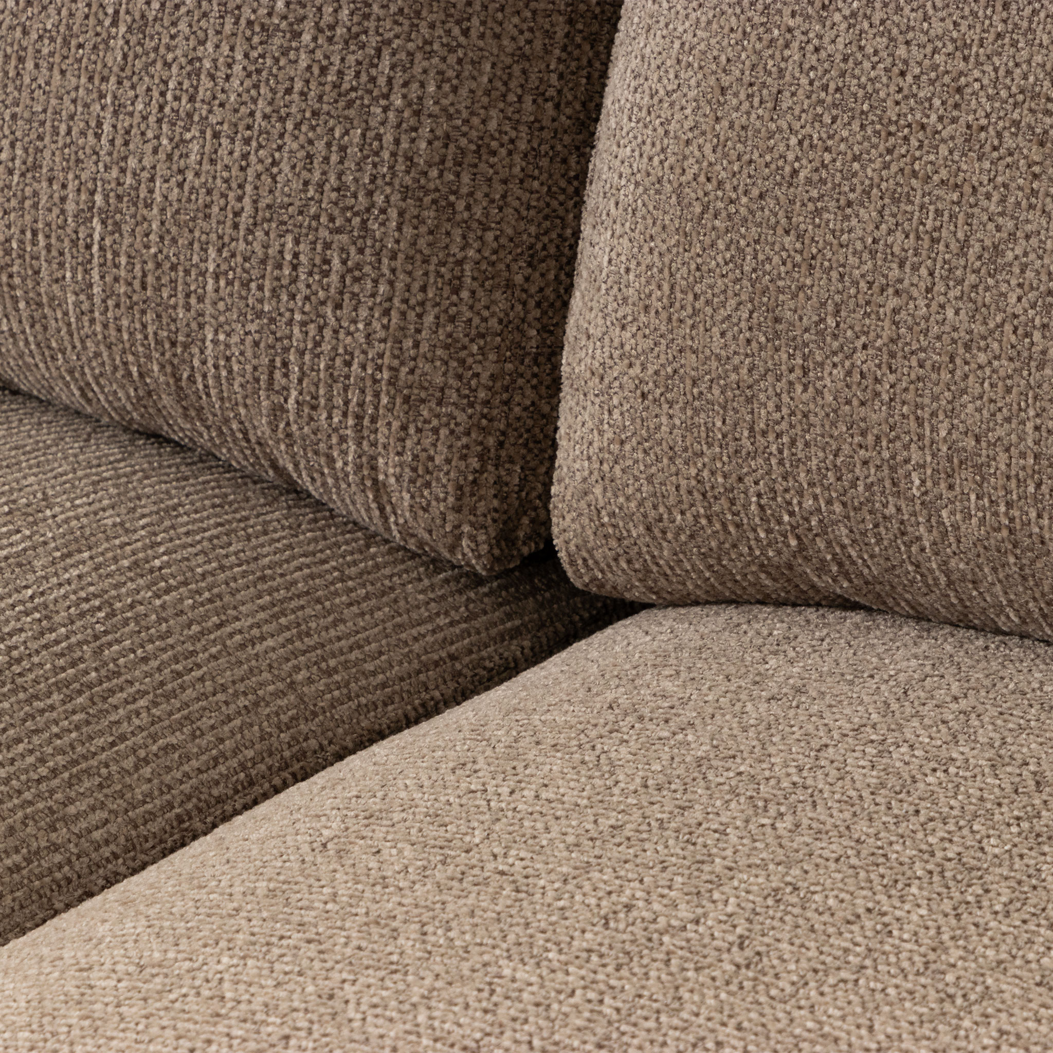 Katrina Chaise Sofa, Light Brown