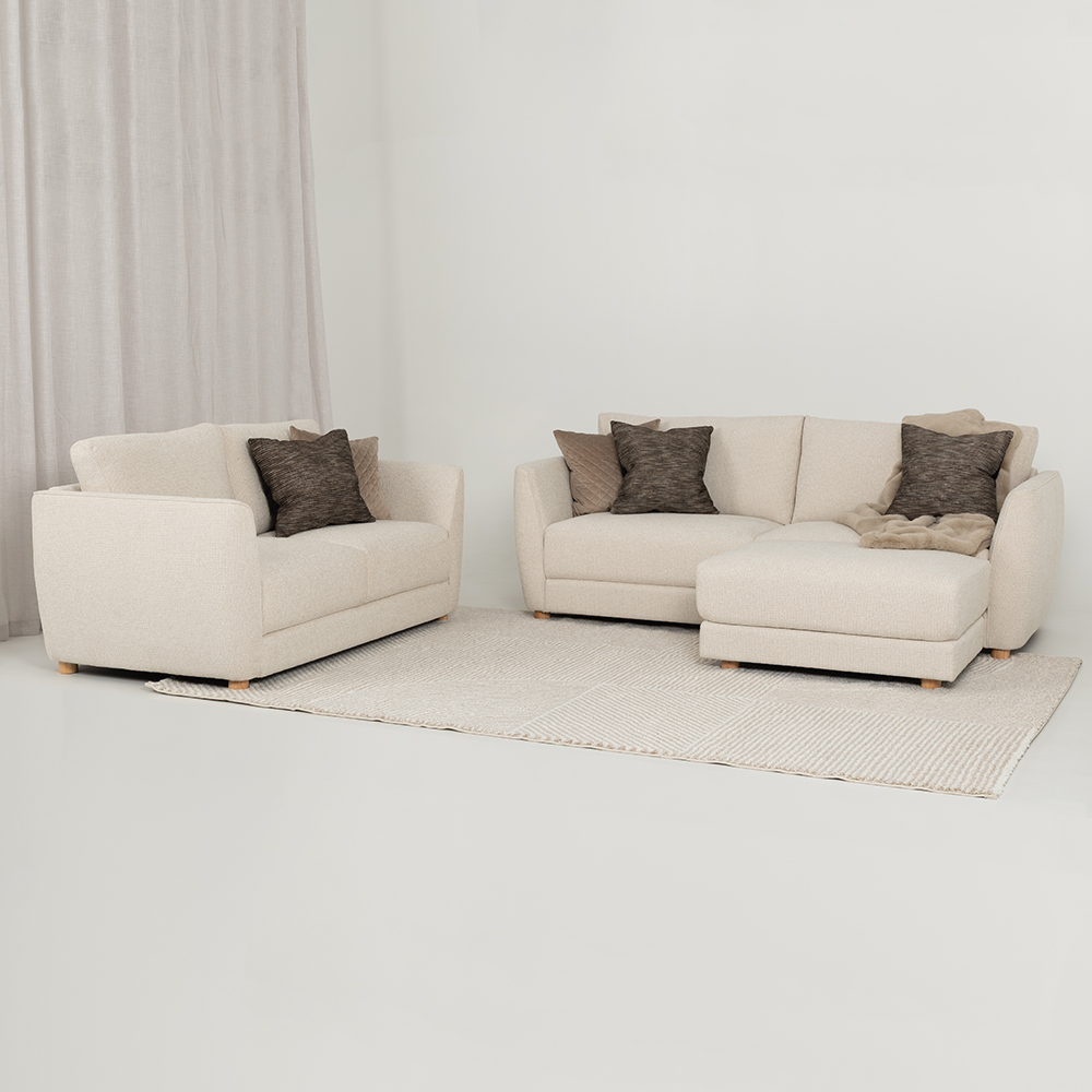 Katrina Ottoman, Cream