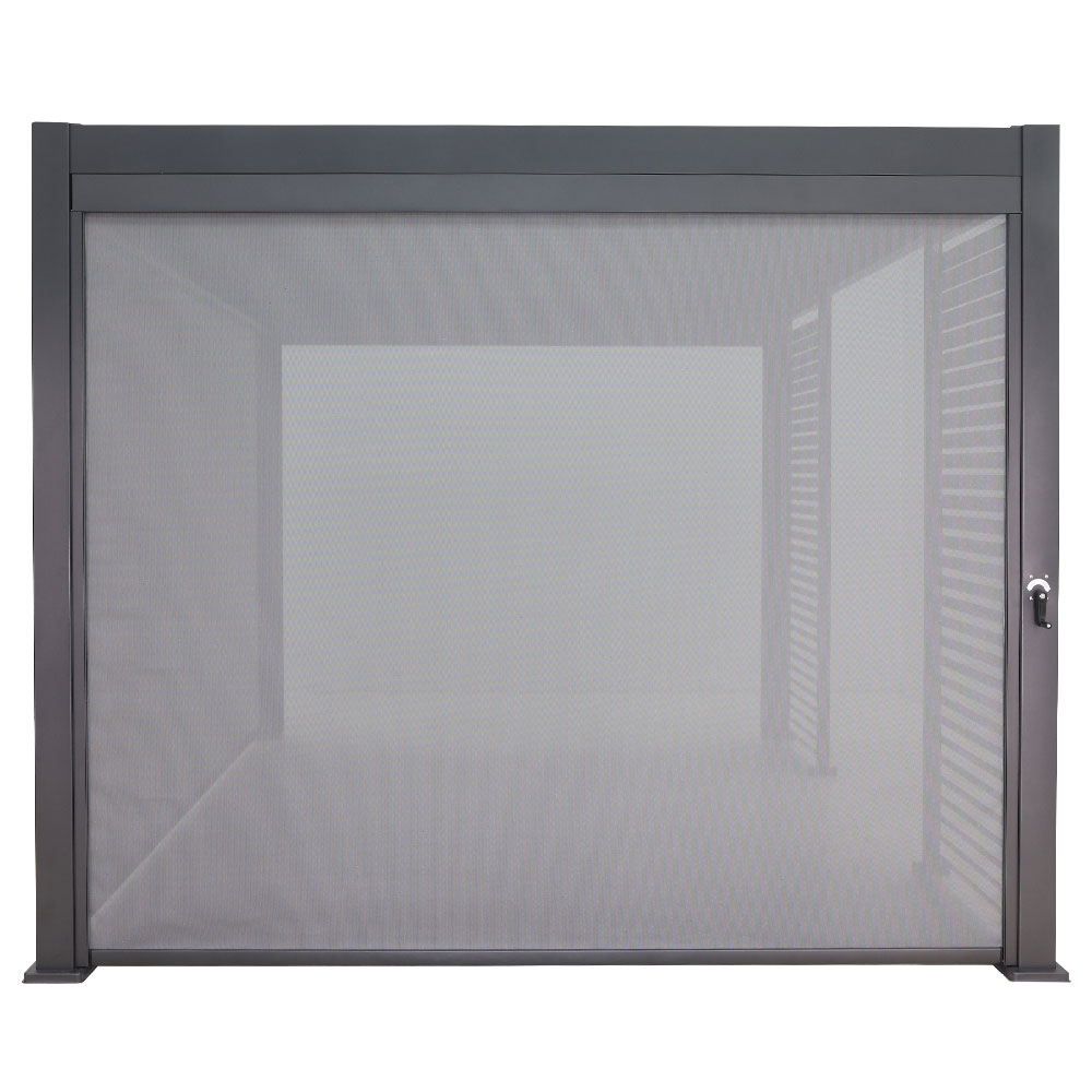 Shadestyle Antiwind Screen 4m, Charcoal