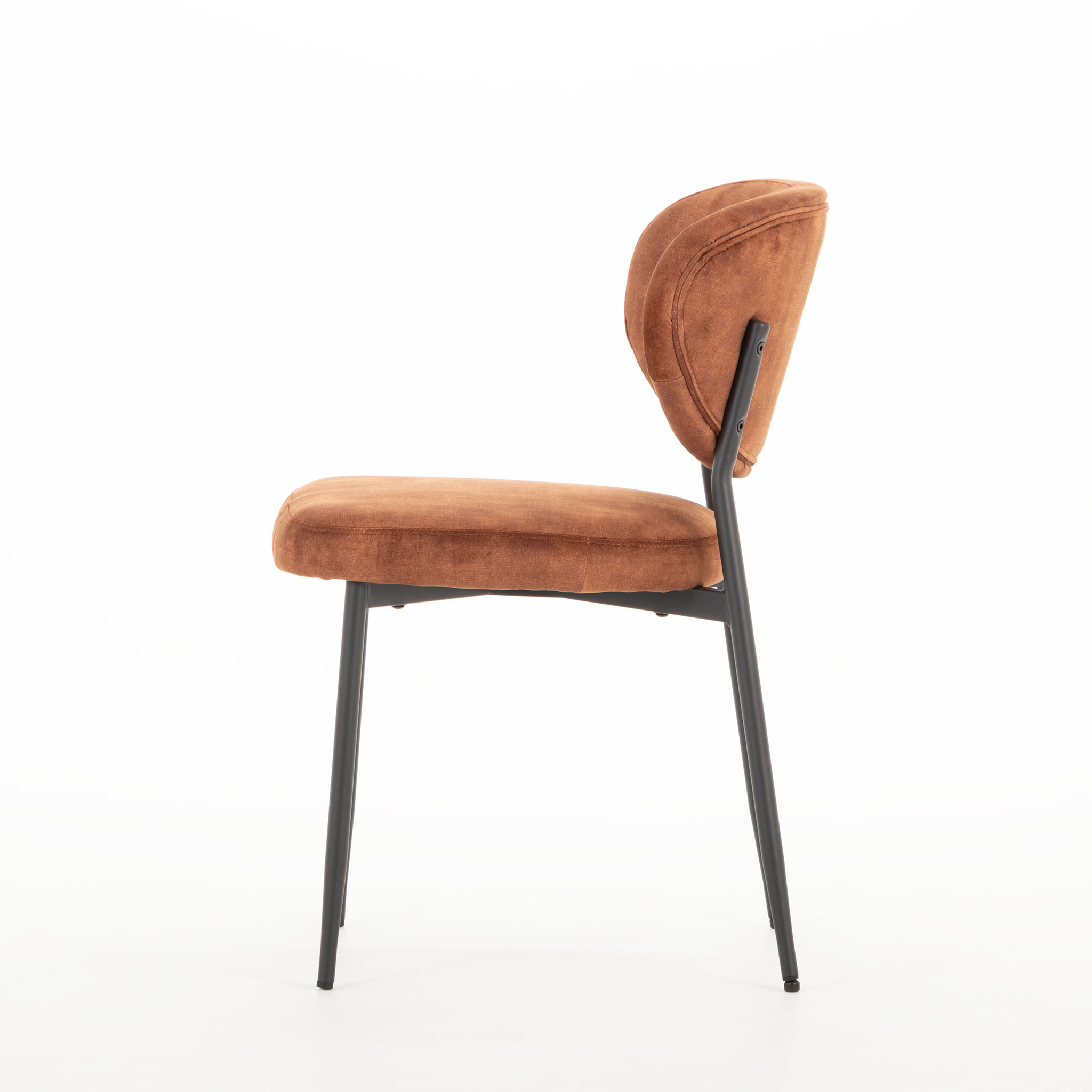 Isha Dining Chair, Rust