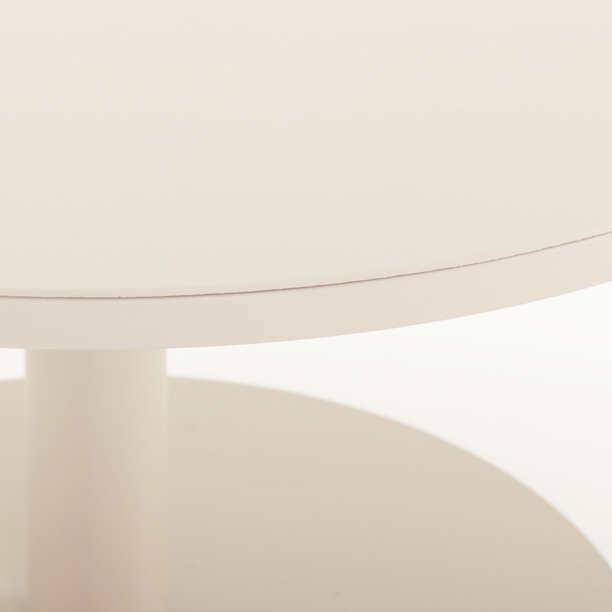 Costa Outdoor Round Coffee Table - W70, Dune