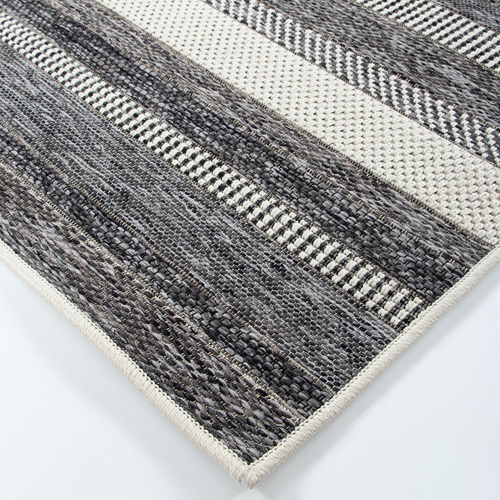 Ollo Baltimore Rug - 200 x 290 cm, Black