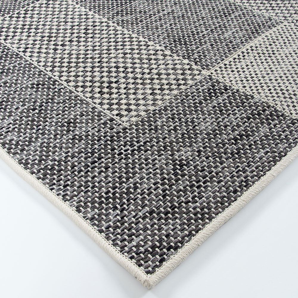 Ollo Ardmore Outdoor Rug - 200 x 290cm, Black
