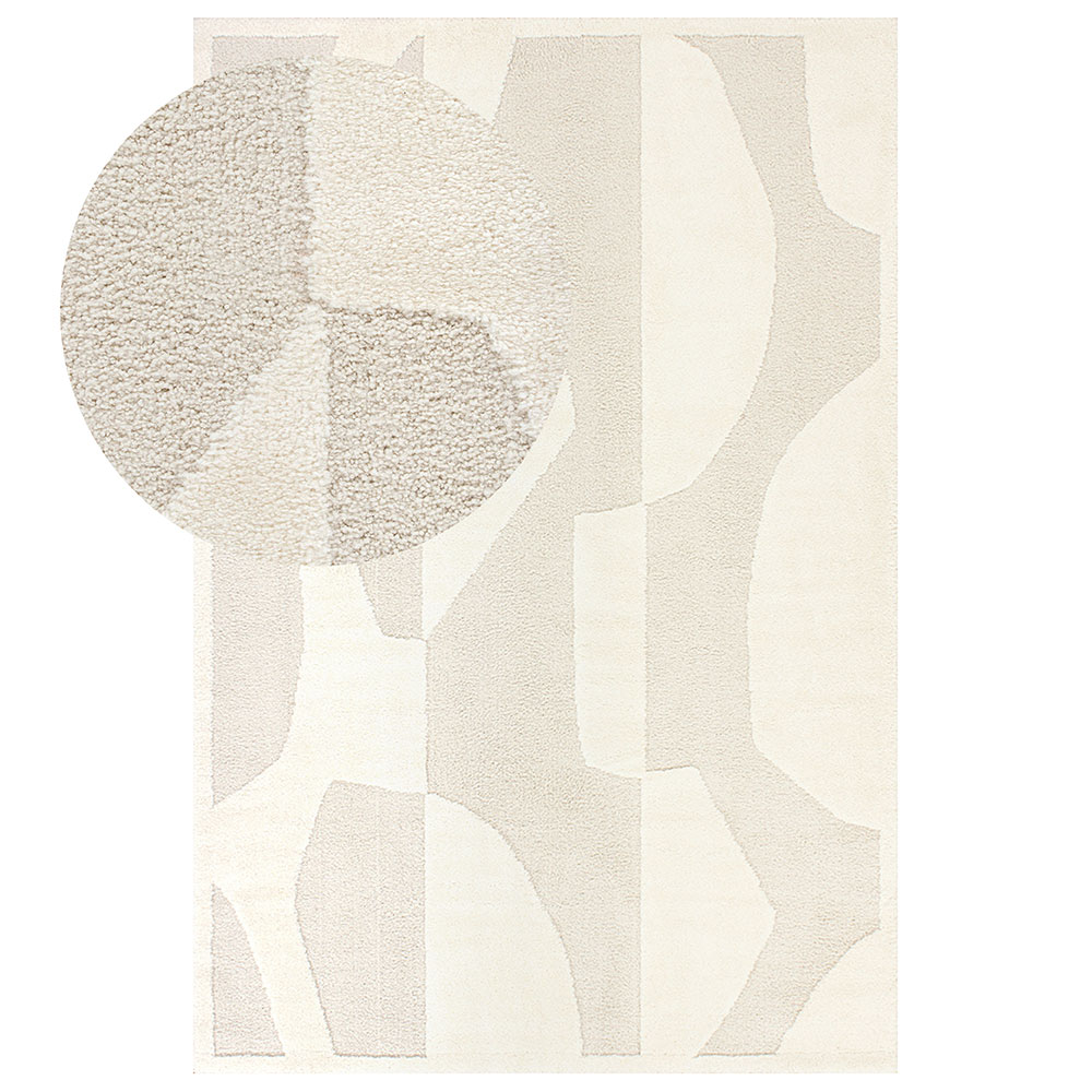 Ollo Marceau Rug - 160 x 230 cm, Ivory