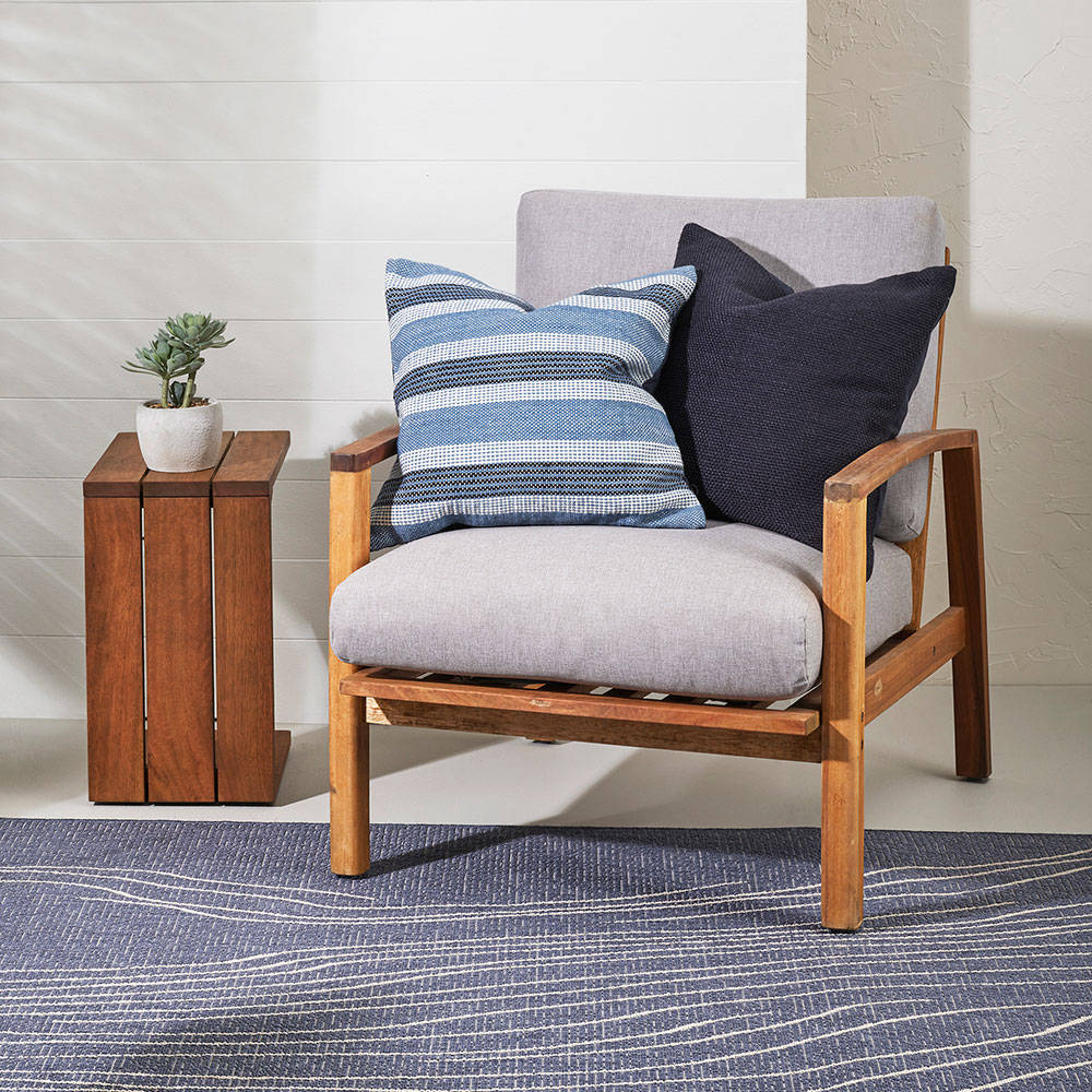 Ollo Rivers Outdoor Rug - 160 x 230 cm, Ocean