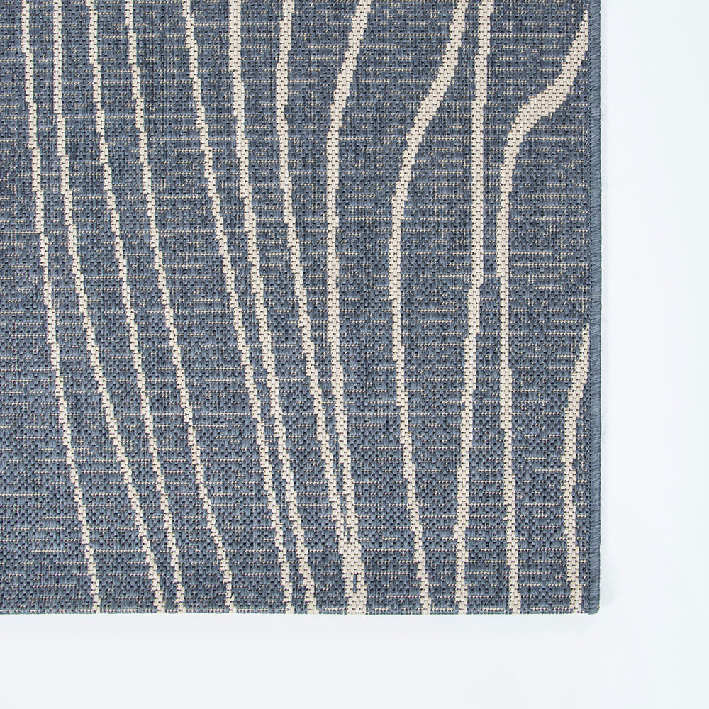 Ollo Rivers Outdoor Rug - 200 x 290 cm, Ocean