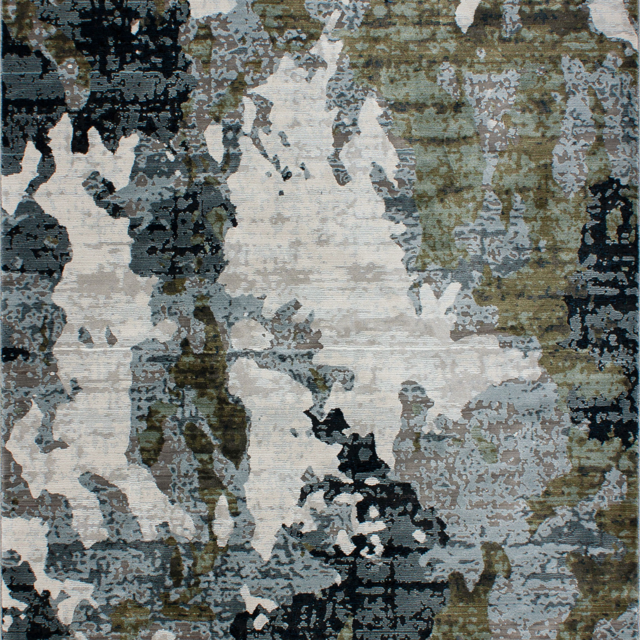 Ollo Emery Rug - 160 x 230 cm, Ink/Olive