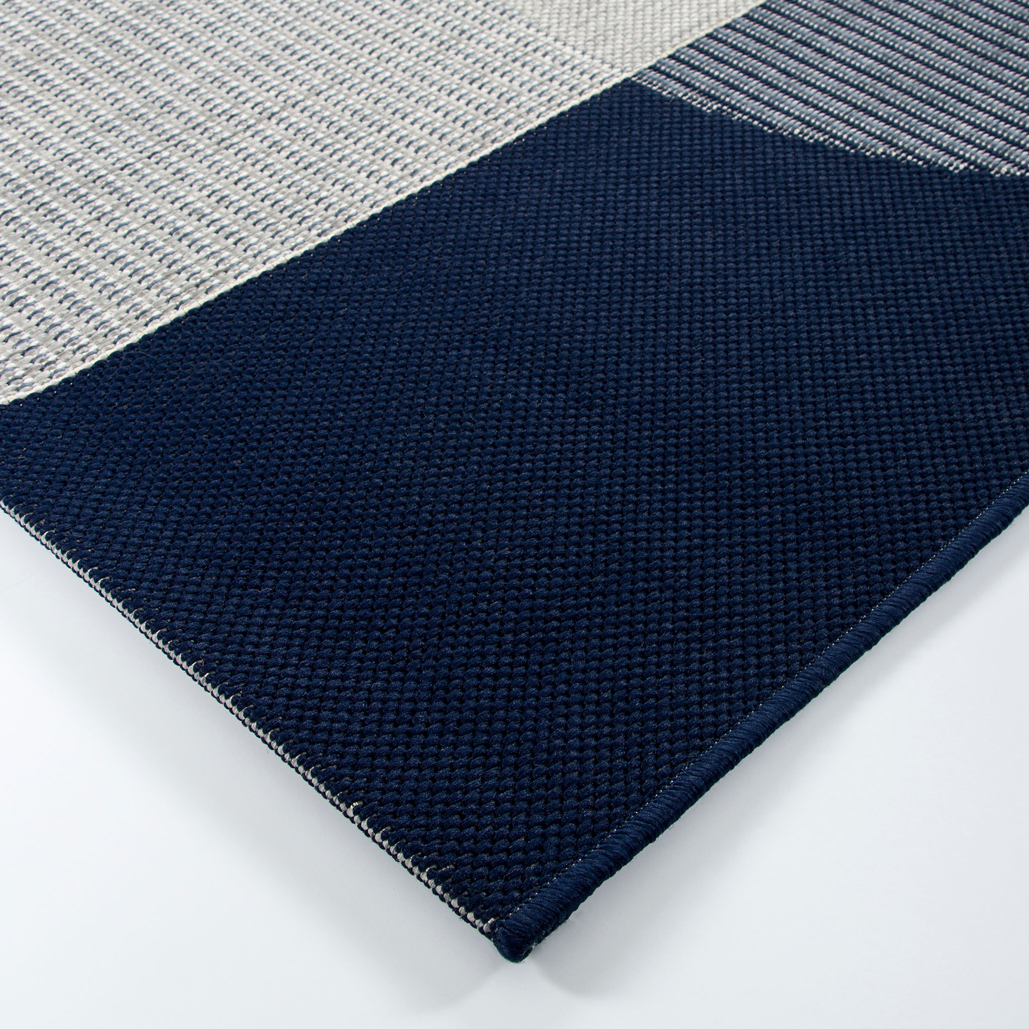 Ollo Neo Navy Rug - 160 x 230 cm, Navy