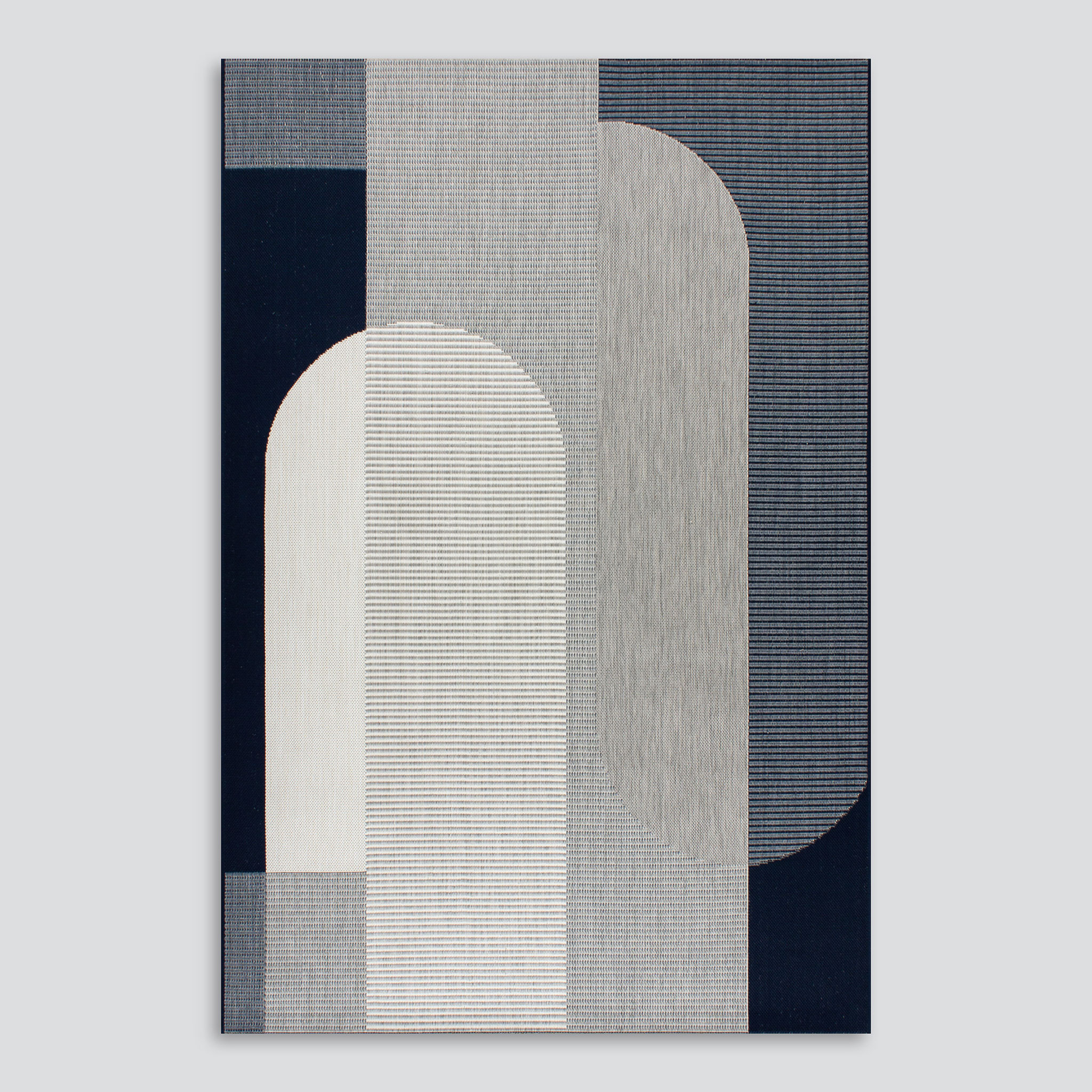 Ollo Neo Navy Rug - 200 x 290 cm, Navy
