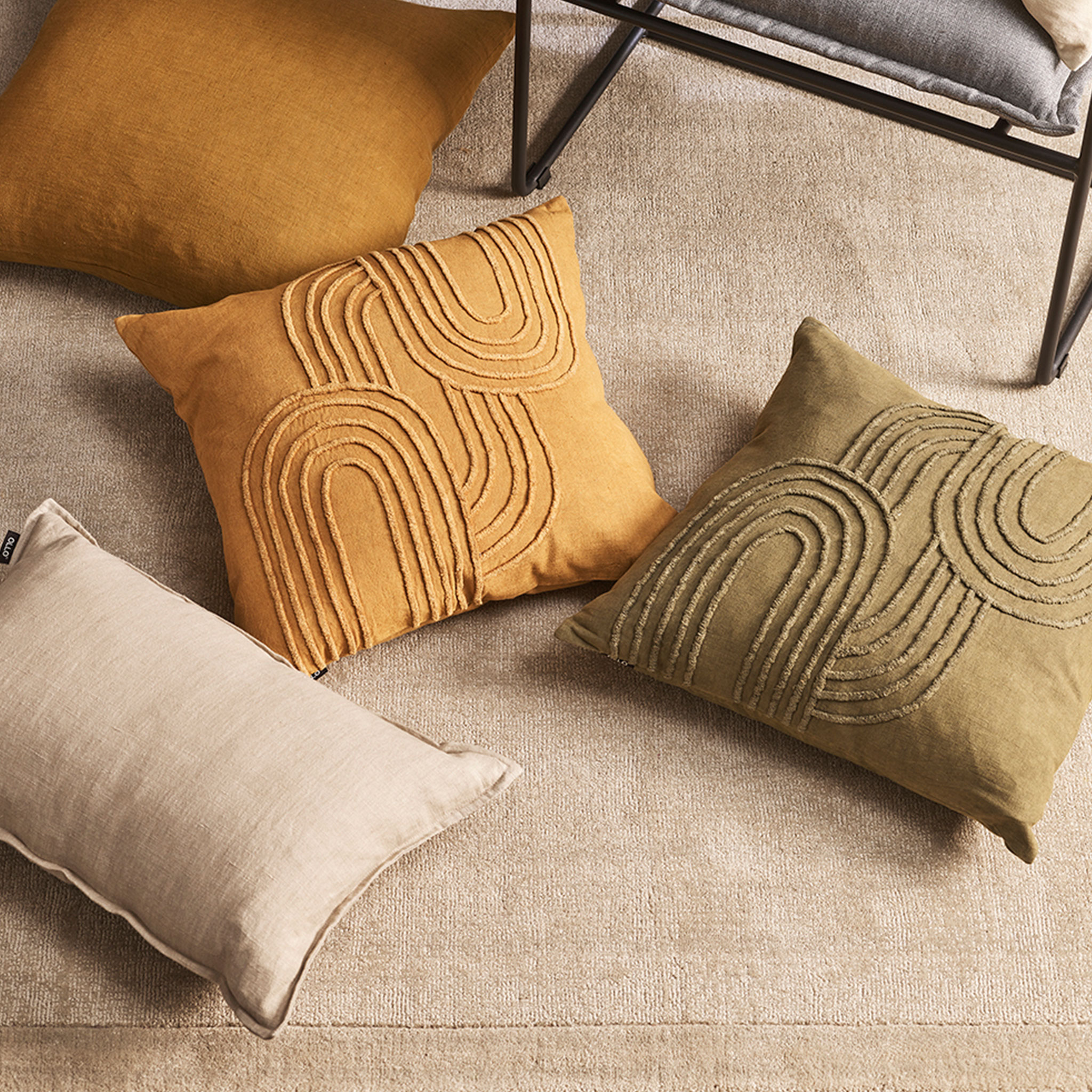 Ollo Chevalier Rug - 250 x 350 cm, Ecru