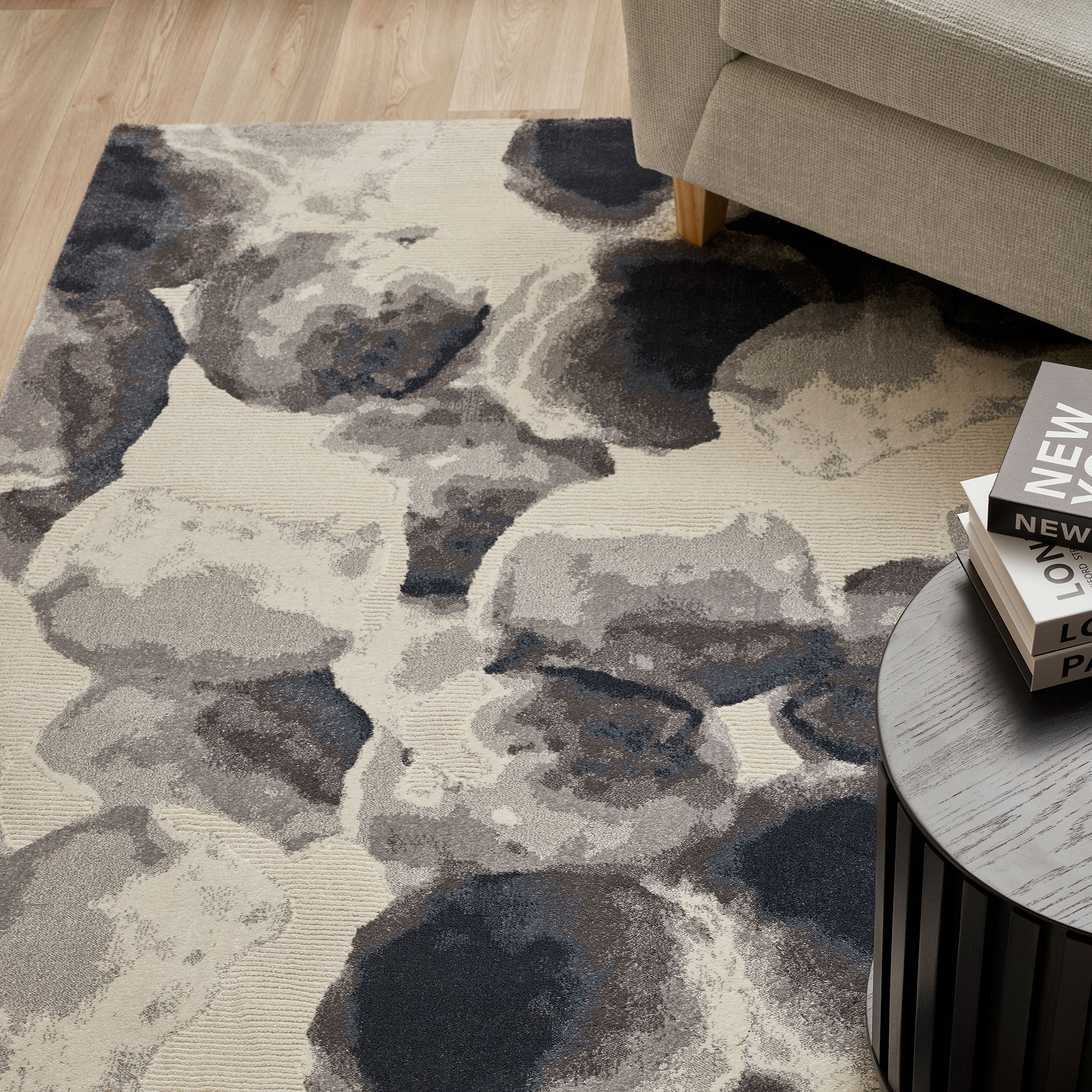 Ollo Amberly Rug - 160 x 230 cm, Navy