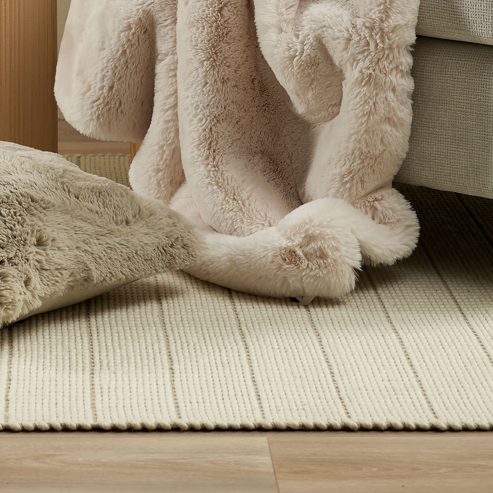 Ollo Pinto Rug - 160 x 230 cm, Ivory