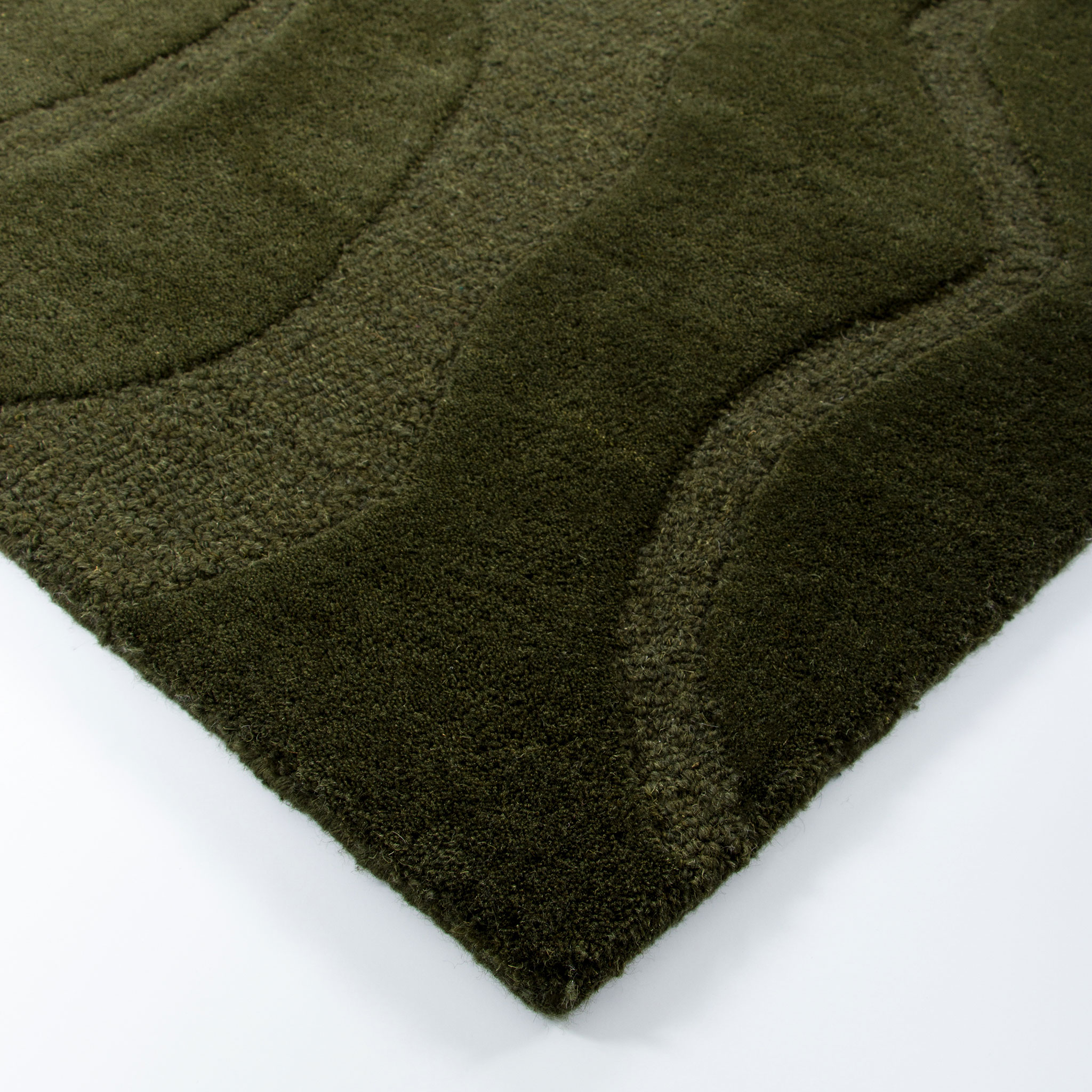 Ollo Mira Rug - 160 x 230 cm, Olive