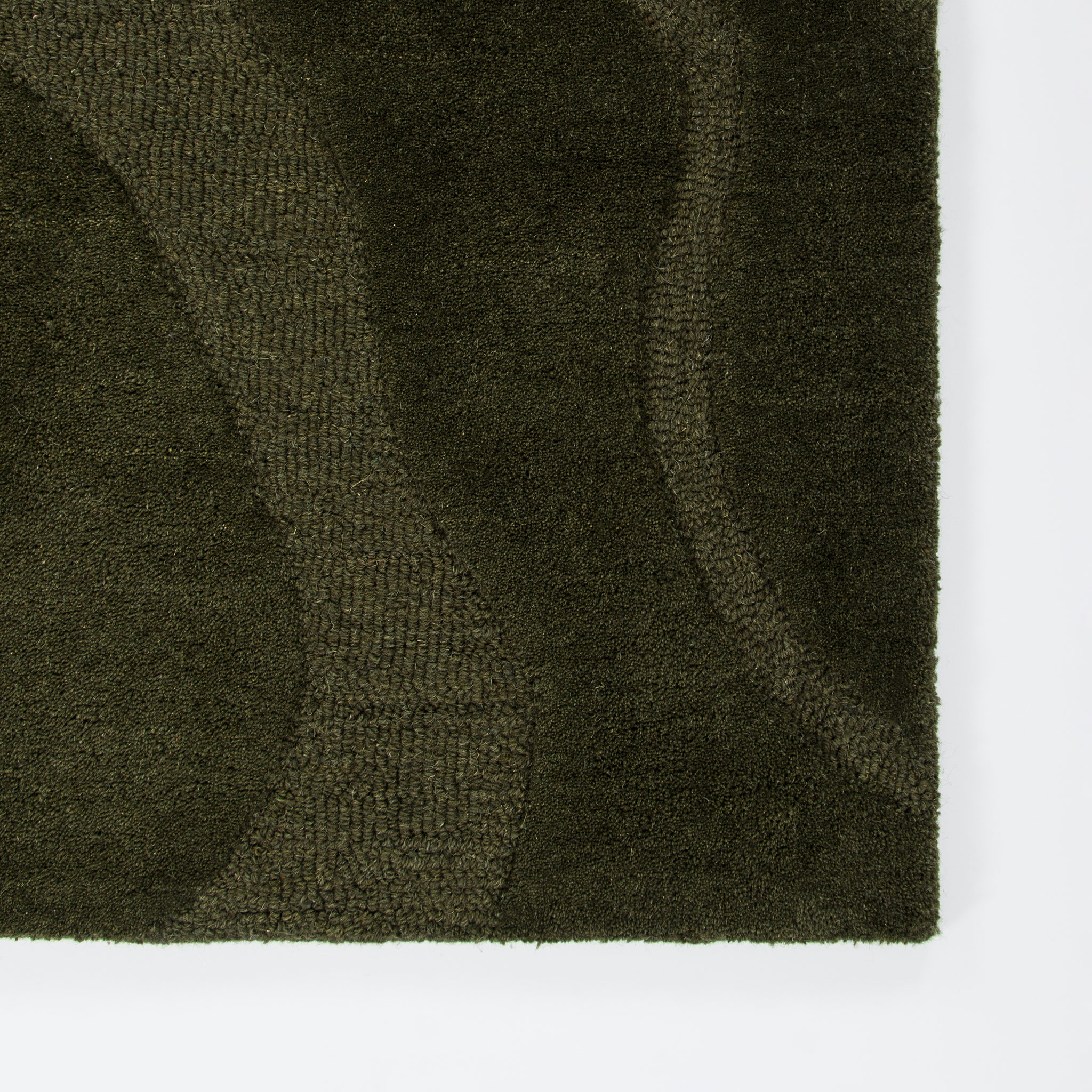 Ollo Mira Rug - 200 x 290 cm, Olive