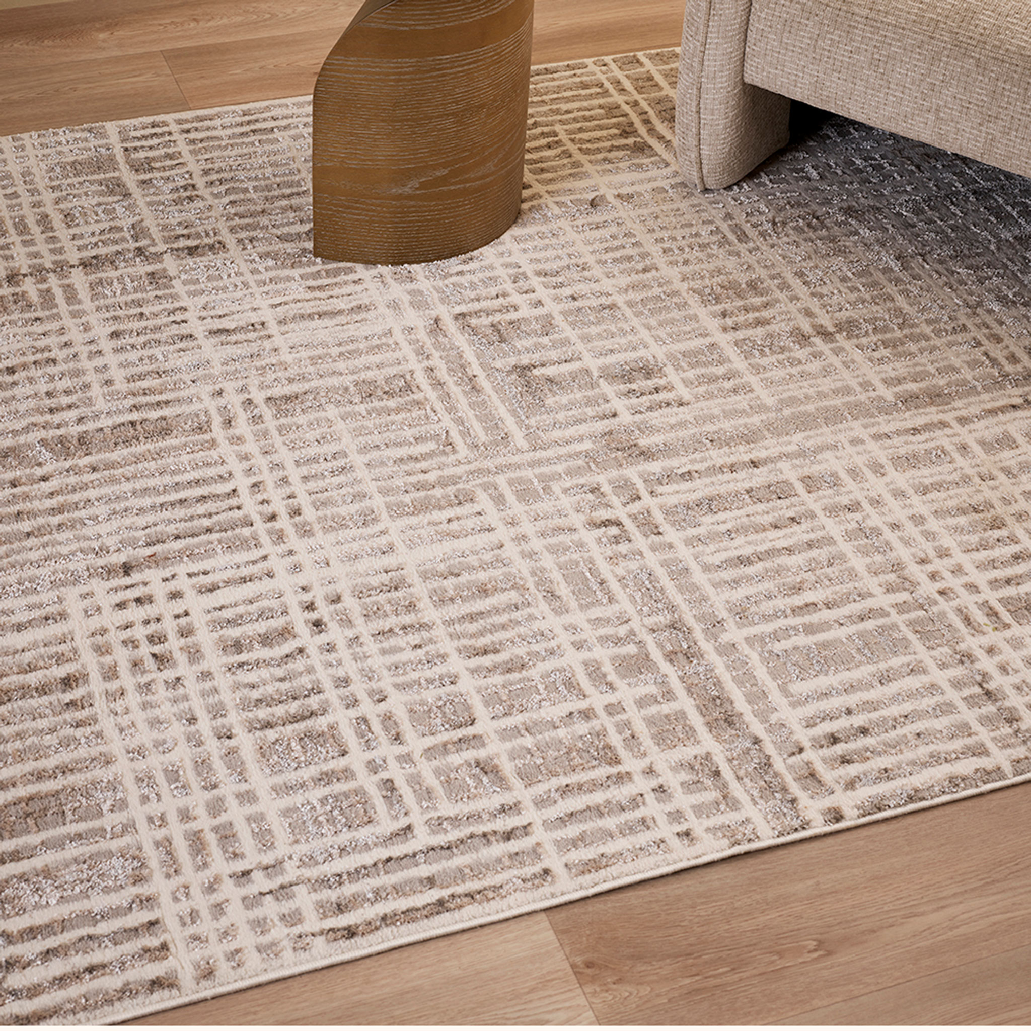 Ollo Indiana Rug 160 x 230 cm, Ecru