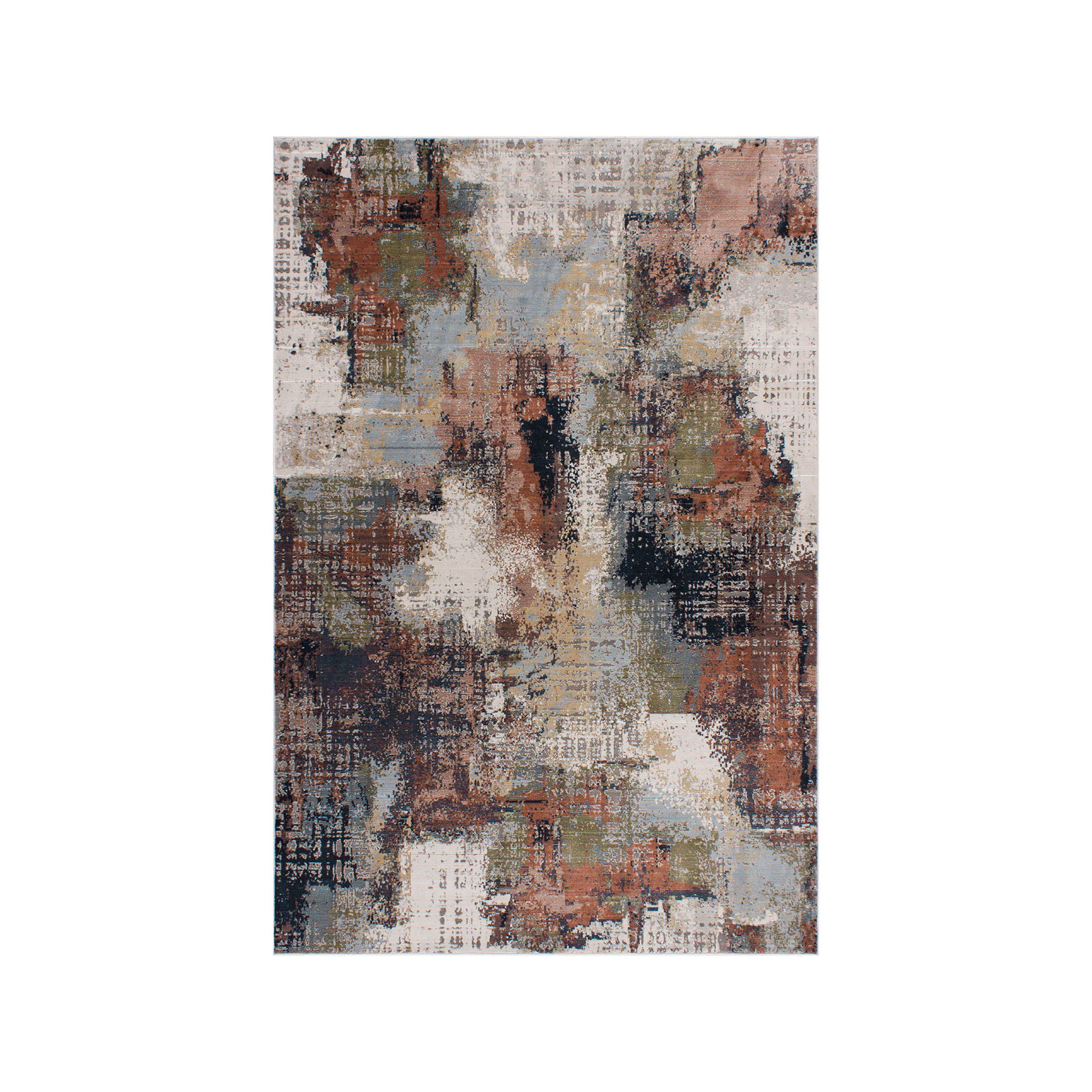 Ollo Veda Rug 160 x 230 cm, Chestnut
