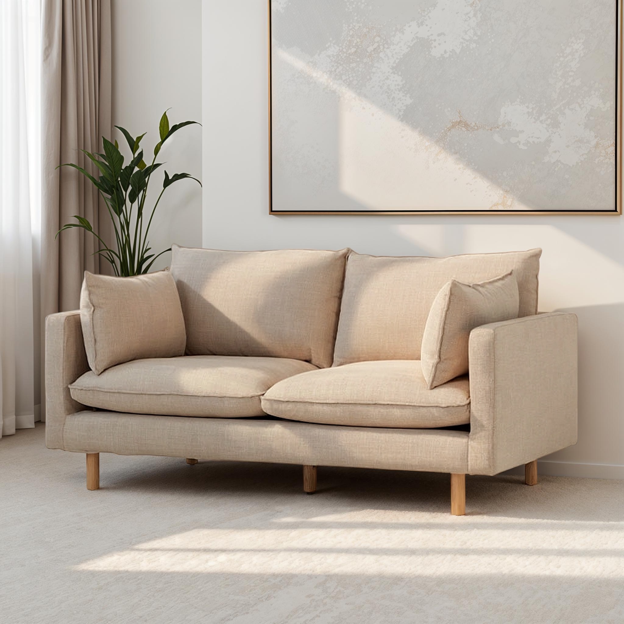 Briar 3 Seater Sofa, Taupe