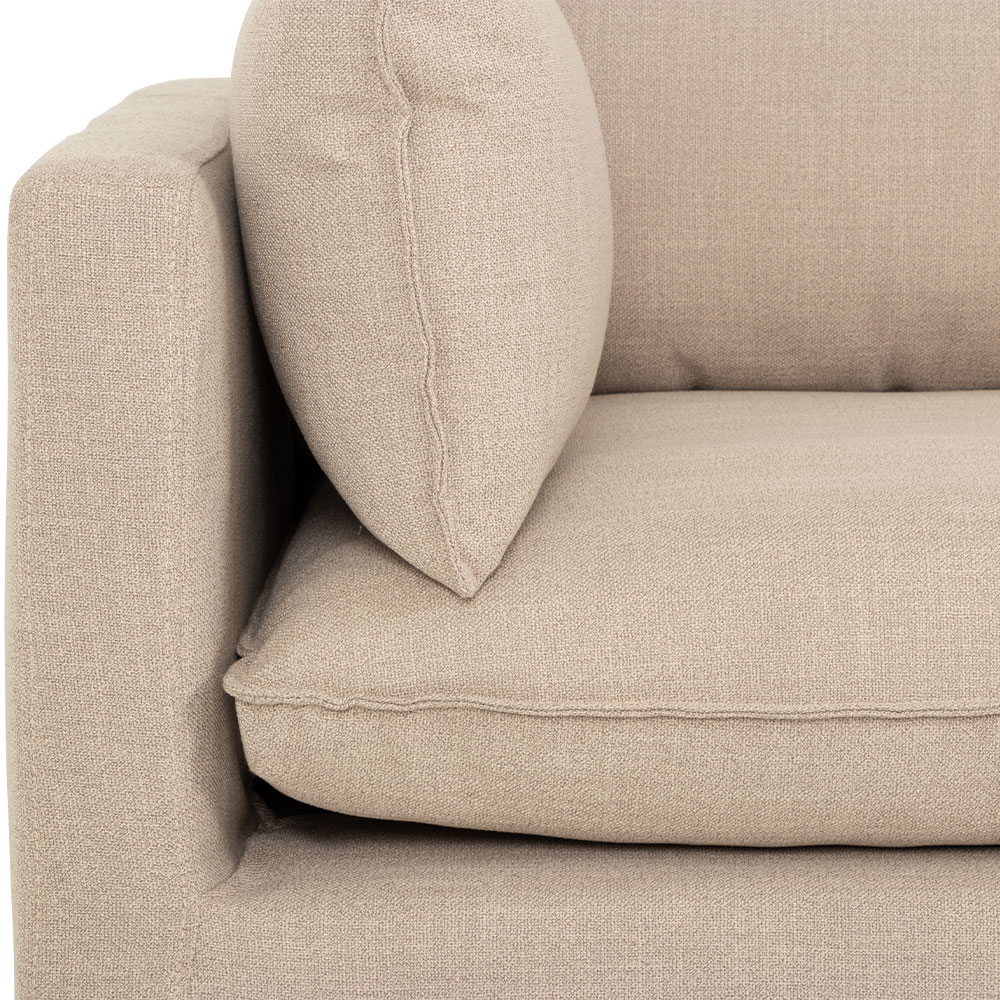 Briar 3 Seater Sofa, Taupe