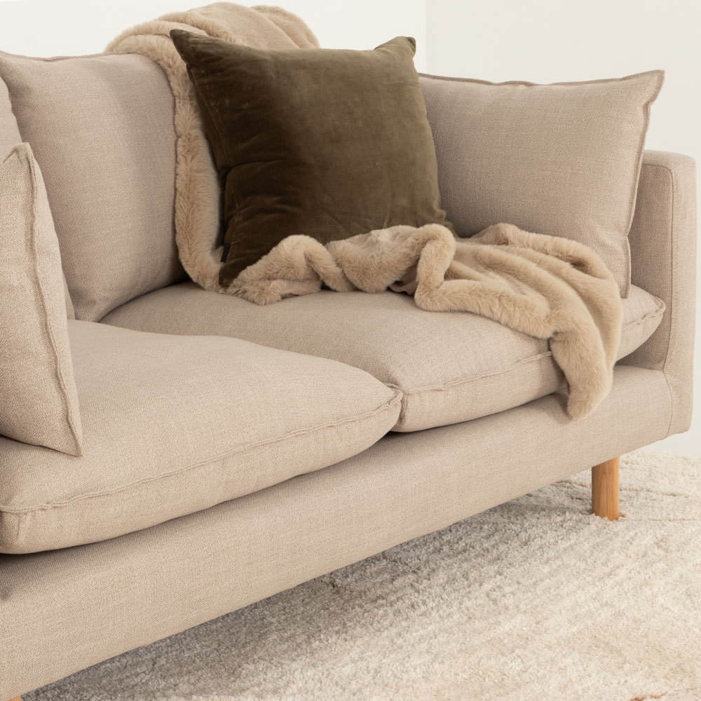 Briar 3 Seater Sofa, Taupe