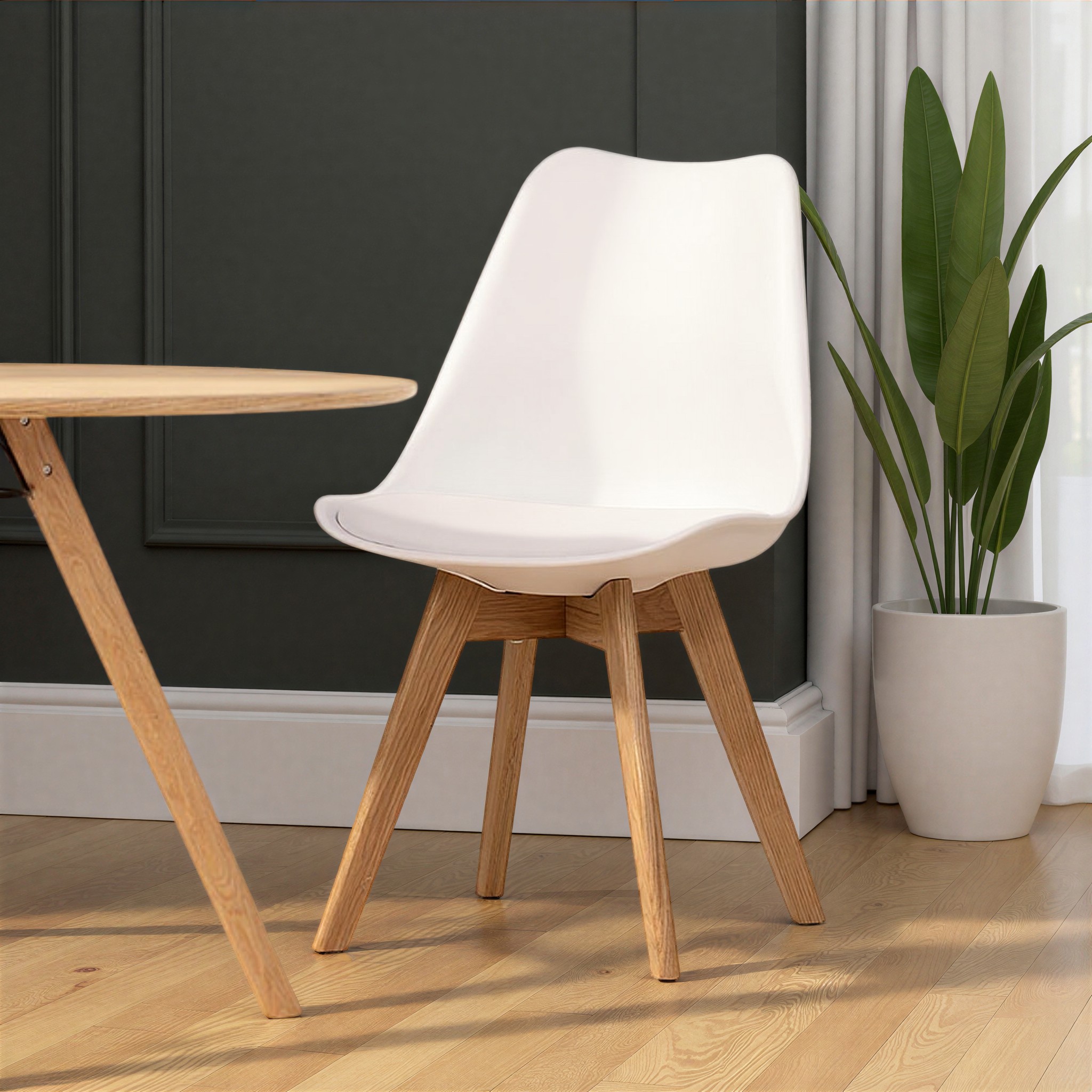 Carson Dining Chair, White