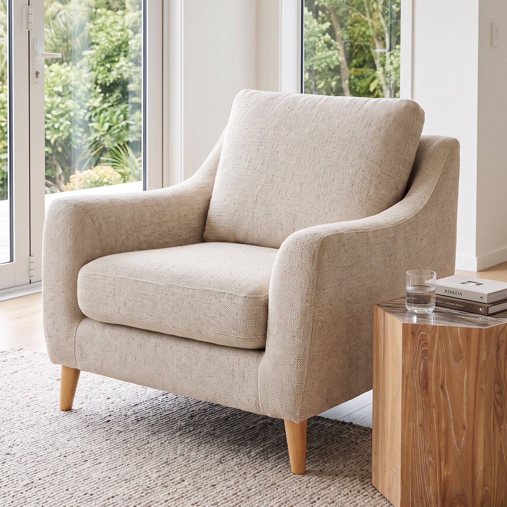 Martin Armchair, Taupe