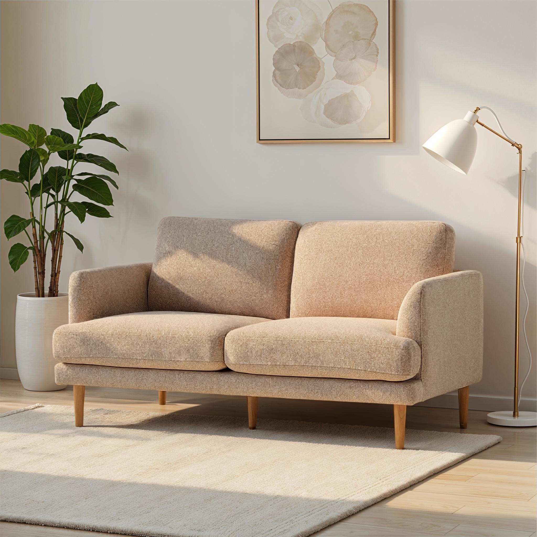 Jemma 2 Seater Sofa, Beige