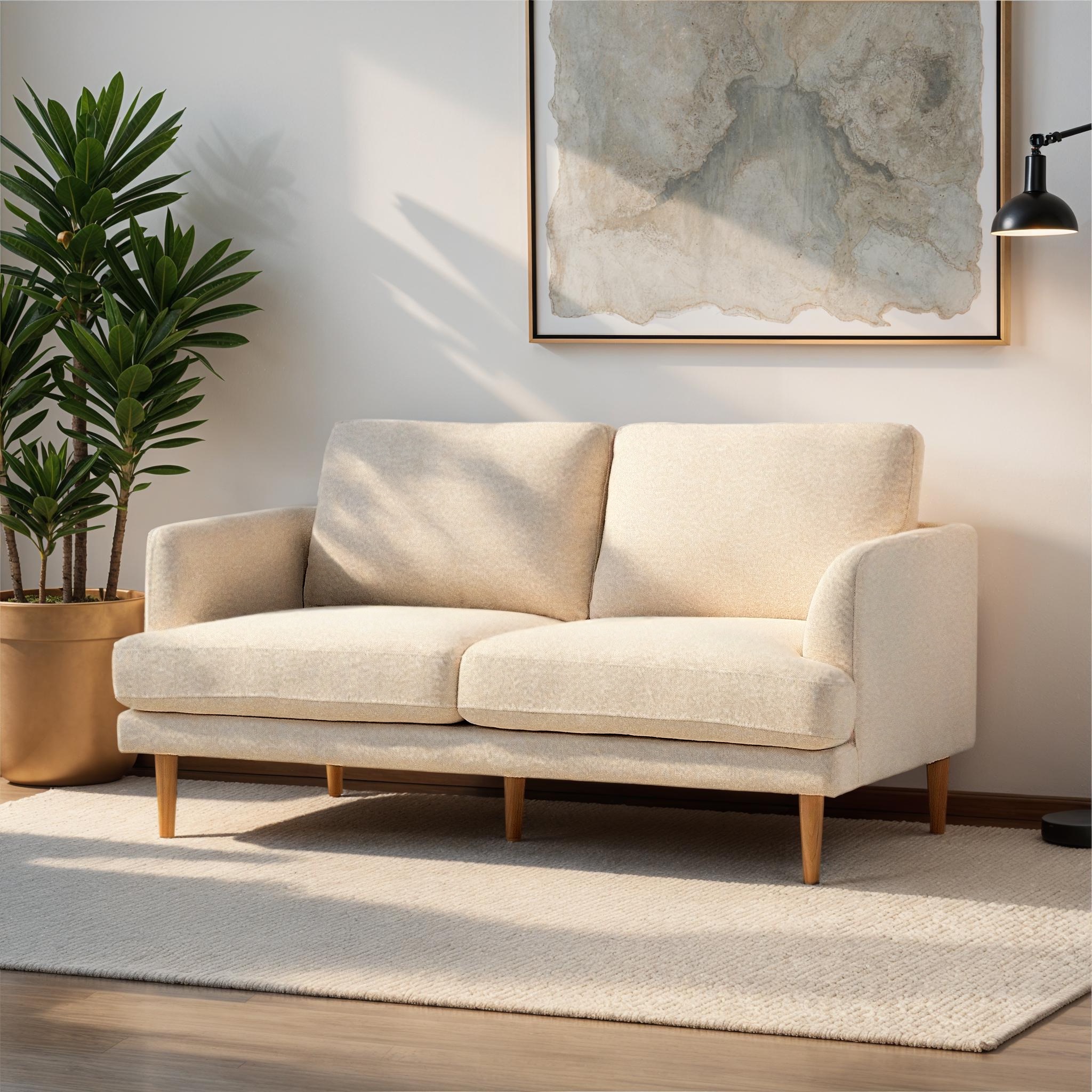 Jemma 2 Seater Sofa, Cream