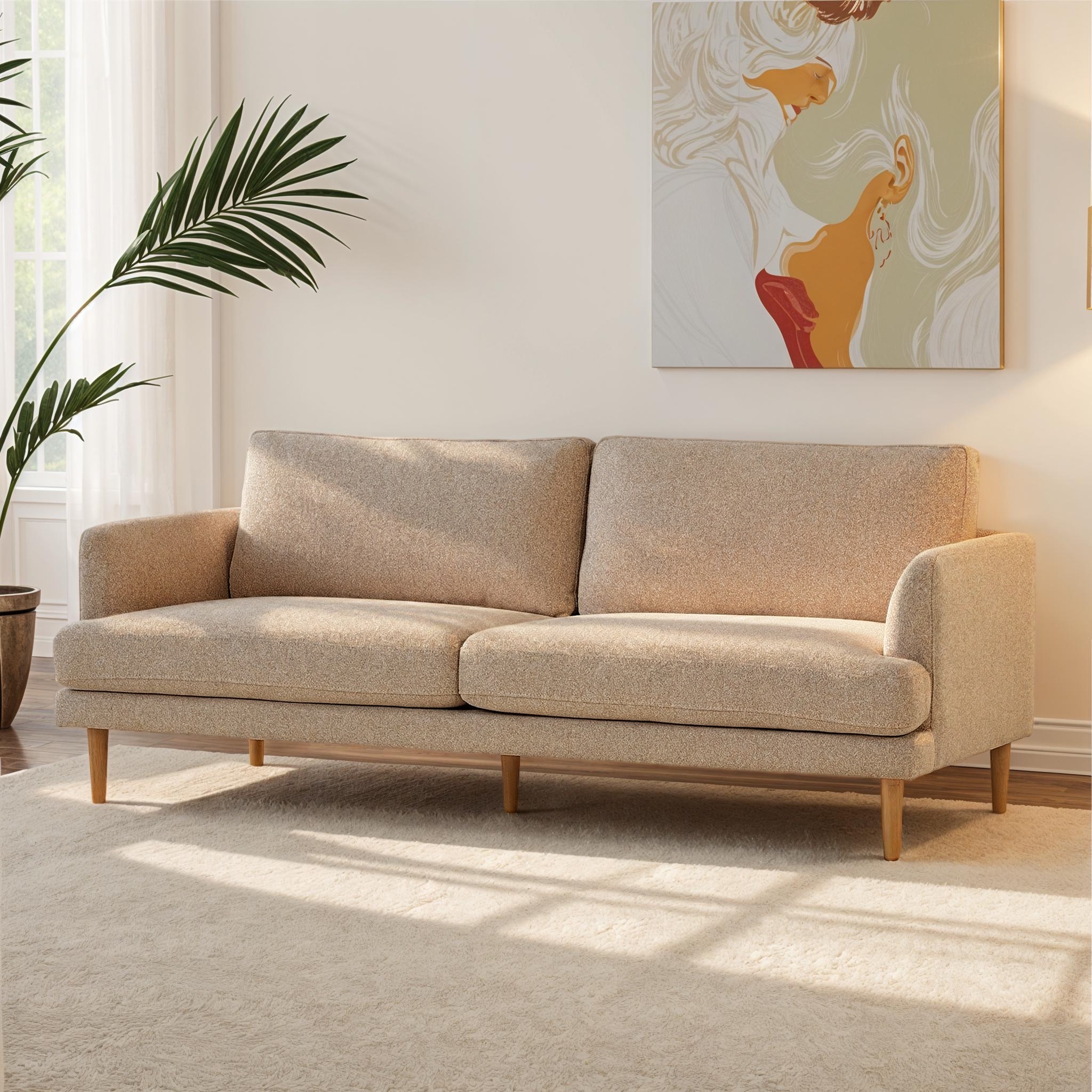 Jemma 3 Seater Sofa, Beige