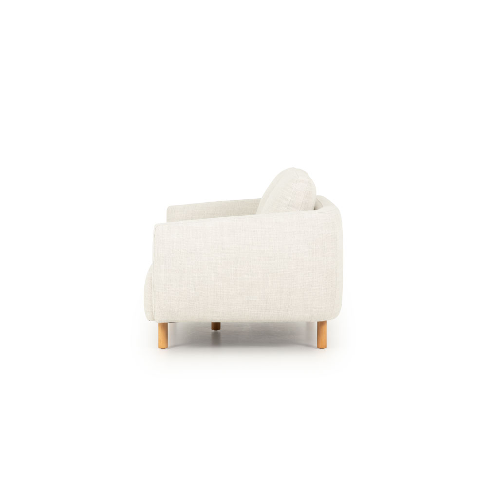 Tessa 2 Seater Sofa, Light Grey