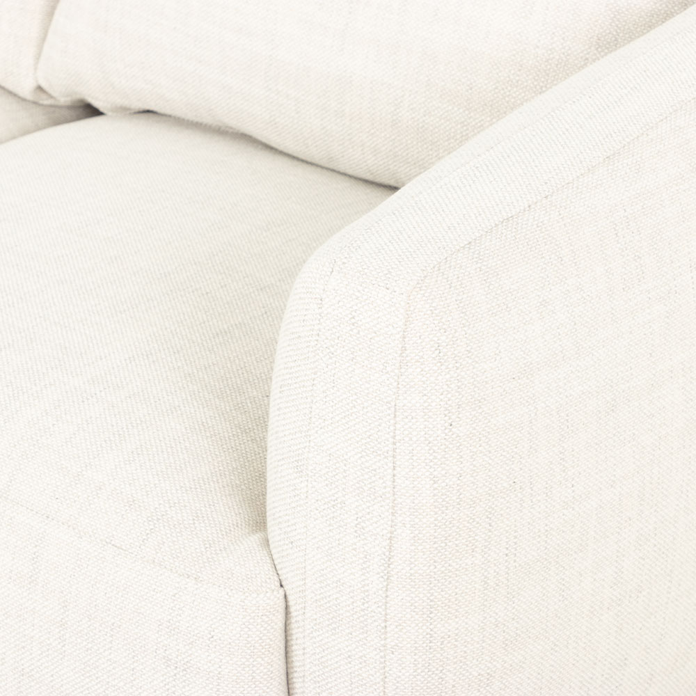 Tessa 2 Seater Sofa, Light Grey