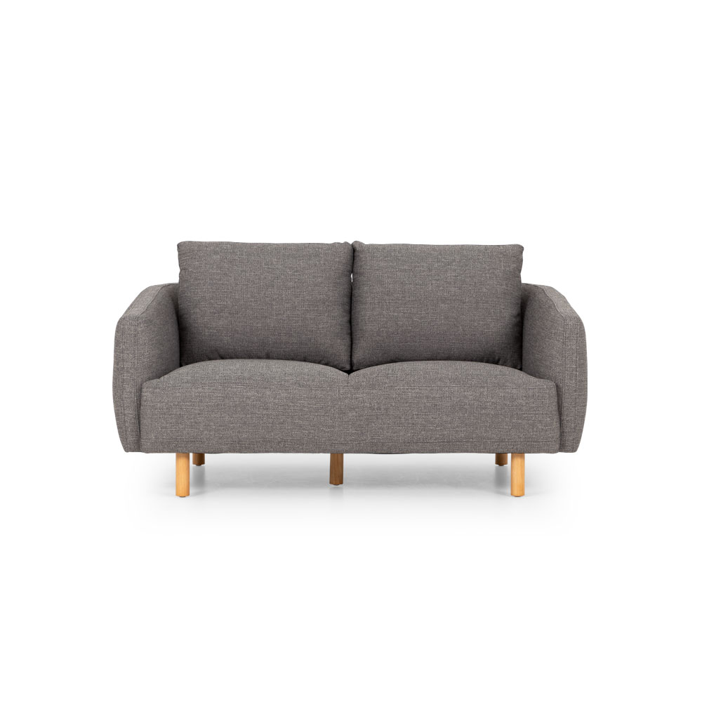 Tessa 2 Seater Sofa, Charcoal