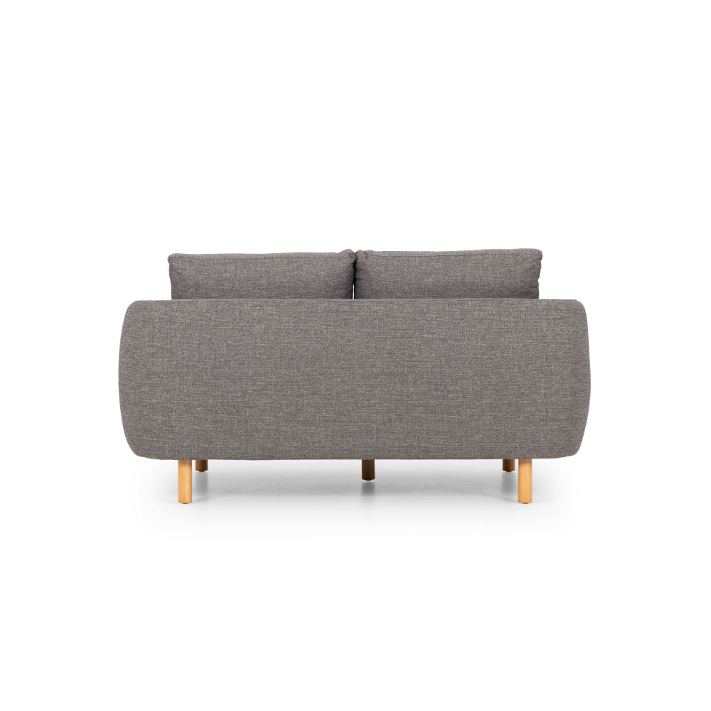 Tessa 2 Seater Sofa, Charcoal