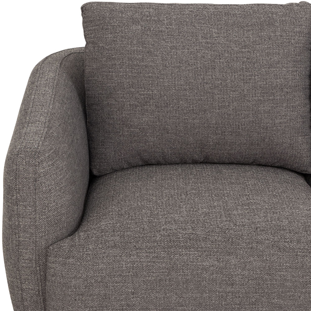 Tessa 2 Seater Sofa, Charcoal