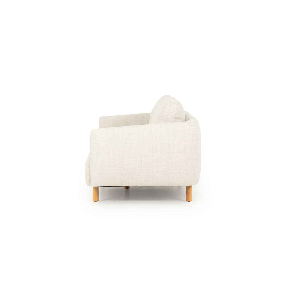 Tessa 3 Seater Sofa, Light Grey