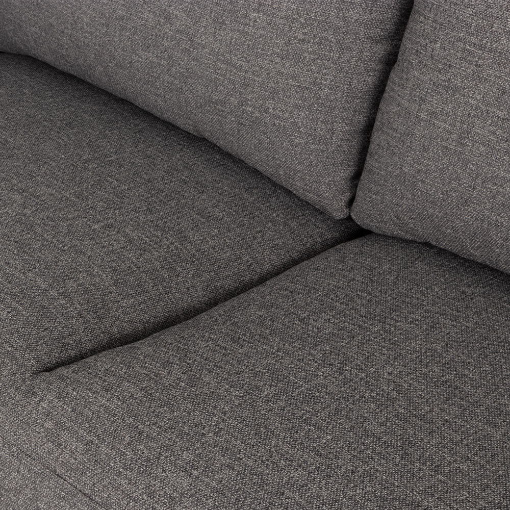 Tessa 3 Seater Sofa, Charcoal